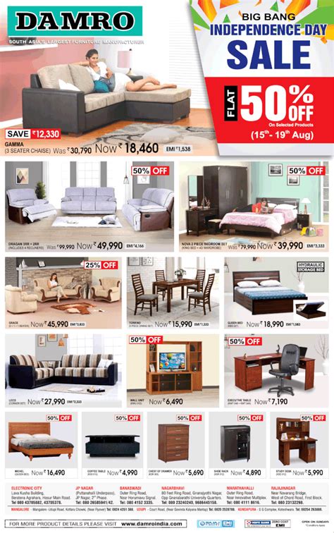 Furniture Offers In Bangalore